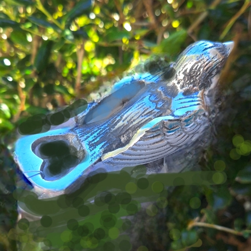 Bird Bottle Opener Silver Metal Gift for Bird Lover Birder Him Her Mom